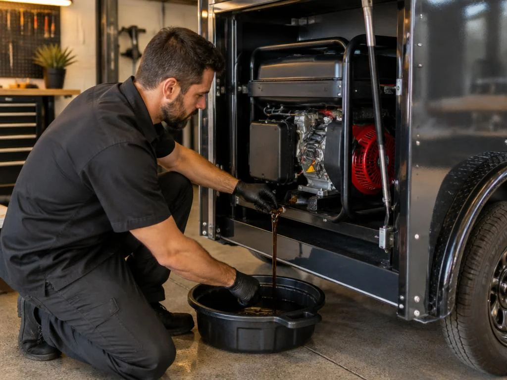 Maintenance — custom mobile grooming trailer
